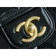 CHANEL 22K Haute Couture Patent Leather Backpack  