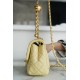 Chanel CF Metal Ball Square Fatty Chick Yellow  