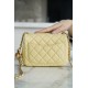 Chanel CF Metal Ball Square Fatty Chick Yellow  