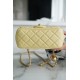 Chanel CF Metal Ball Square Fatty Chick Yellow  