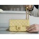 Chanel CF Metal Ball Mini Chick Yellow  