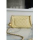 Chanel CF Metal Ball Mini Chick Yellow  