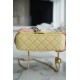 Chanel CF Metal Ball Mini Chick Yellow  