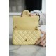 Chanel CF Metal Ball Mini Chick Yellow  