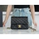 Chanel 23K Metal Ball Square Fatty Black  