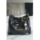 CHANEL 22P Bag Medium Black & Gold