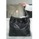 CHANEL 22P Bag Medium Black & Gold