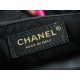 CHANEL 22P Bag Medium Black & Gold