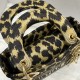 Lady Autumn/Winter Leopard Print Series, Classic Leopard Print, 3-grid, Size: 17*7*15cm  