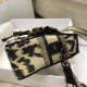 Small Messenger Bag with Classic Leopard Print, Size: 23*8*15cm  