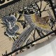 Autumn/Winter Tote with Exquisite Magpie Flower Embroidery, Medium Size: 36*18*28cm  