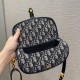 Bobby Series Crossbody Bag, Classic Oblique Vintage Print, Size: 21*5*12cm  