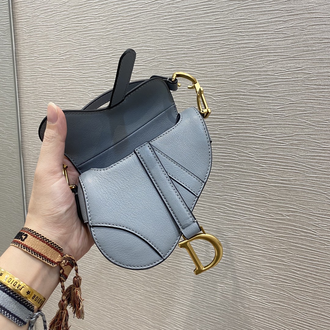 Saddle Bag Micro Series, Goat Leather, Size: 12*7.5*5cm  