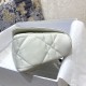 Caro Puffy Bag, Classic Diamond Pattern, Small Cowhide, Small Size: 20*12*7cm  