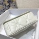 Caro Puffy Bag, Classic Diamond Pattern, Small Cowhide, Small Size: 20*12*7cm  