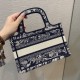 Mini Tote Tiger Embroidery Series, Size: 23*4*15cm  