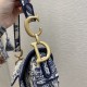 Saddle Bag Tiger Embroidery, Size: 25cm  