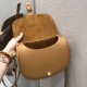 Bobby Series, Caramel Cowhide, Medium Size: 22*17*6cm