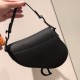 Saddle Bag Matte Series Matte Black, Size: 19.5cm  