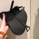 Saddle Bag Matte Series Matte Black, Size: 19.5cm  