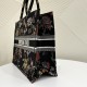 Large Size, Latest Autumn-Winter Tote Series, Romantic Floral Pattern, Size: 42*18*35cm