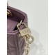 D-joy Micro Series, Bag with Two Shoulder Straps, Sheepskin Leather, Size: 16*5*9cm