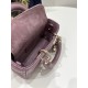 D-joy Micro Series, Bag with Two Shoulder Straps, Sheepskin Leather, Size: 16*5*9cm