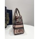 Lady's Embroidered Autumn-Winter Series, Floral Embroidery, Size: 24*11*20cm