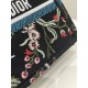 Small Size Tote Spring-Summer Series, Exquisite Floral Embroidery, Size: 26*8*22cm