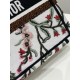 Small Size Tote Spring-Summer Series, Exquisite Floral Embroidery, Size: 26*8*22cm