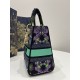 Five-grid, Lady Embroidered Spring-Summer Series, Floral Embroidery, Size: 24*11*20cm  