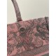 Medium Size, Tiger Embroidered Tote, Size: 36*18*28cm  