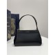 Medium Size Black, Key Handbag Series, Smooth Calfskin, Size: 26*13*16cm  