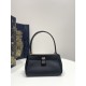 Small Size Black, Key Handbag Series, Calfskin, Size: 22*12*12cm  