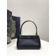 Small Size Black, Key Handbag Series, Calfskin, Size: 22*12*12cm  