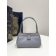 Small Size Dreamy Grey, Key Handbag Series, Calfskin, Size: 22*12*12cm  