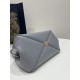 Small Size Dreamy Grey, Key Handbag Series, Calfskin, Size: 22*12*12cm  