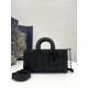 D-joy Fog Black Series, Bag with Two Shoulder Straps, Size: 26*6*14cm  