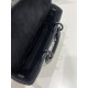 D-joy Small Fog Black Series, Bag with Two Shoulder Straps, Size: 22*6*12cm  