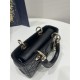 Mini D-Joy Micro Series, Bag with Two Shoulder Straps, Classic Diamond Design, Sheepskin, Size: 16*5*9cm