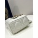 Mini D-Joy Micro Series, Bag with Two Shoulder Straps, Classic Diamond Design, Sheepskin, Size: 16*5*9cm