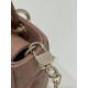 Mini D-Joy Micro Series, Bag with Two Shoulder Straps, Classic Diamond Design, Sheepskin, Size: 16*5*9cm