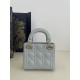 Classic Lady Bag, Three Grids, Sheepskin, Size: 17*7*15cm