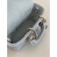 Mini D-Joy Micro Series with Two Shoulder Straps, Sheepskin, Size: 16*5*9cm