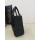 Four-Grid Mist Black LADY Series, Cowhide, Size: 20*8*17cm