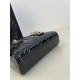 Black Patent Leather, Mini D-joy Micro Series, Size: 16*5*9cm 