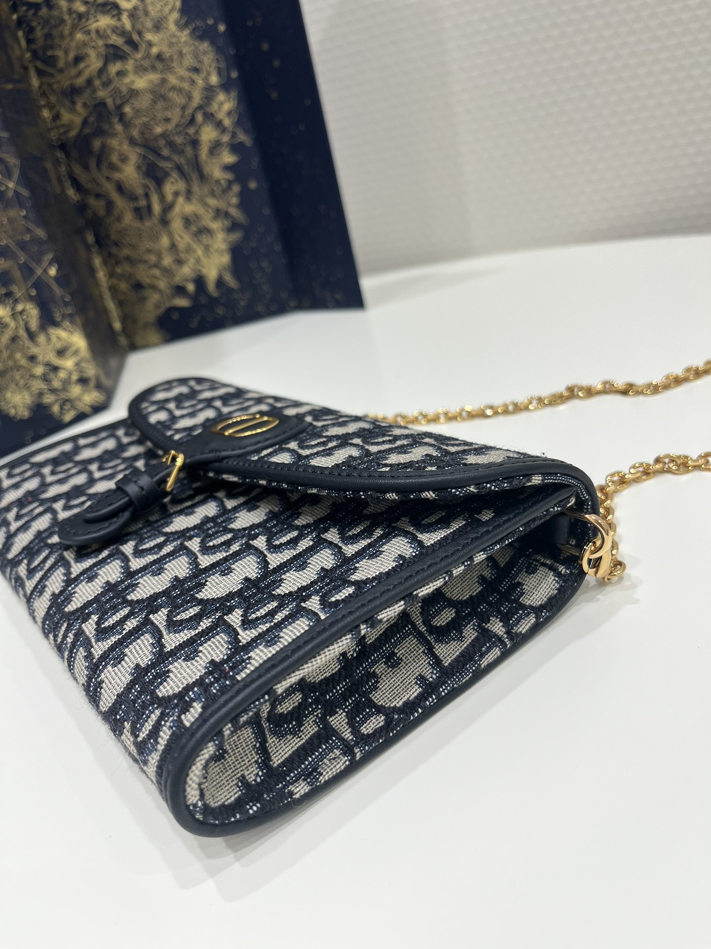 Bobby Series WOC Chain Bag, Size: 21.5*4*12cm 