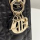 Classic Lady Dior, Three-Compartment, Sheepskin, Size: 17*7*15cm 