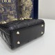 Classic Lady Dior, Three-Compartment, Sheepskin, Size: 17*7*15cm 