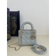 Classic Lady Dior, Three-Compartment, Sheepskin, Size: 17*7*15cm 